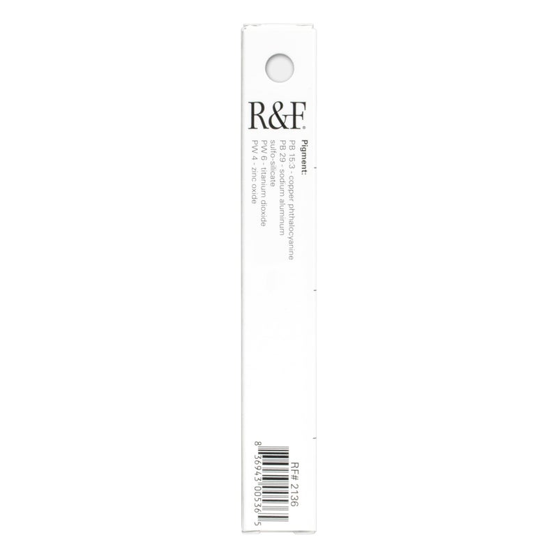 R&F Handmade Paints - Professional Oil Pigment Stick, Azure Blue, 38 ml - Image 3